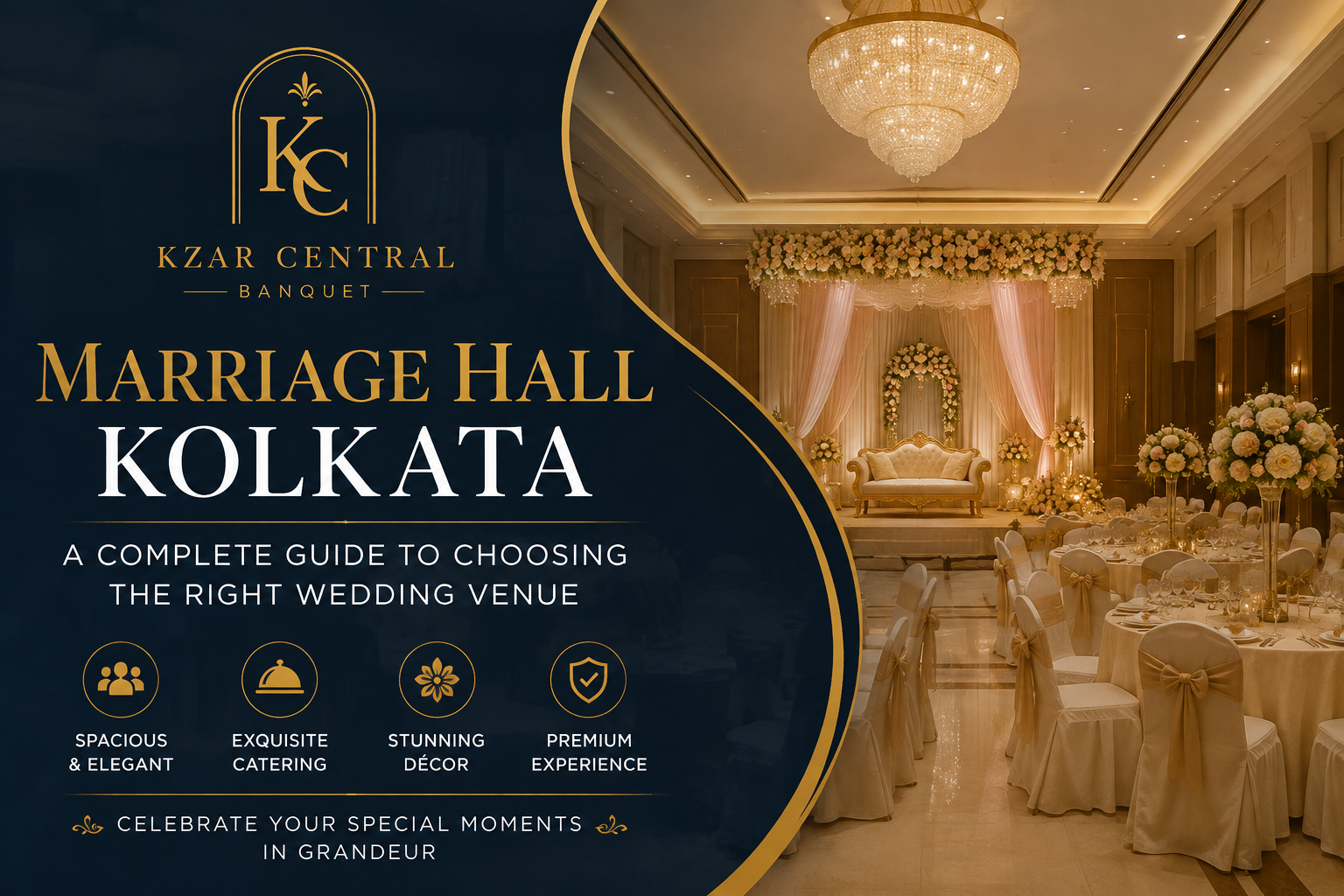 Marriage Hall Kolkata: A Complete Guide to Choosing the Right Wedding Venue
