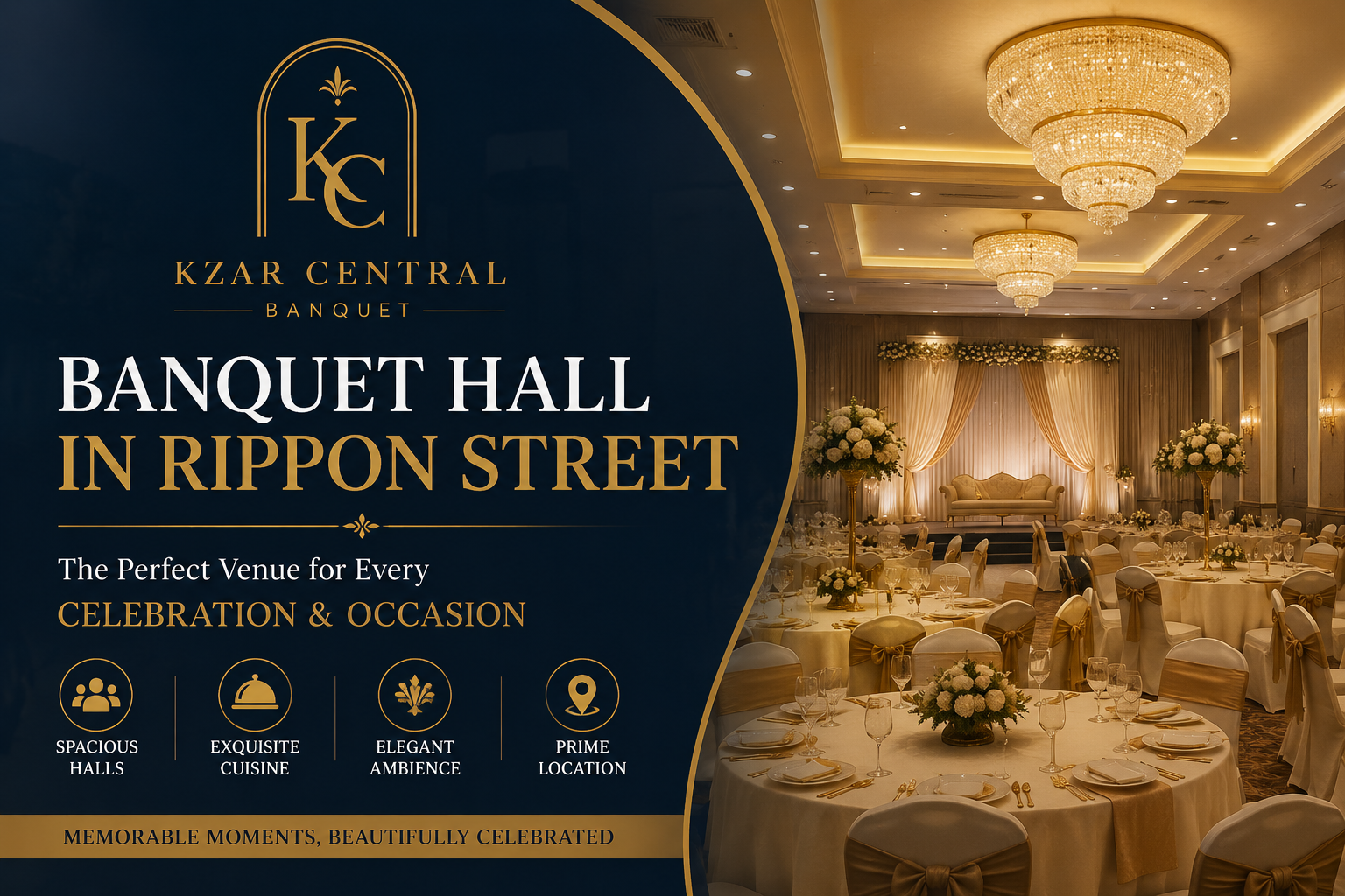 Banquet Hall in Rippon Street: A Complete Guide to Choosing the Right Event Venue