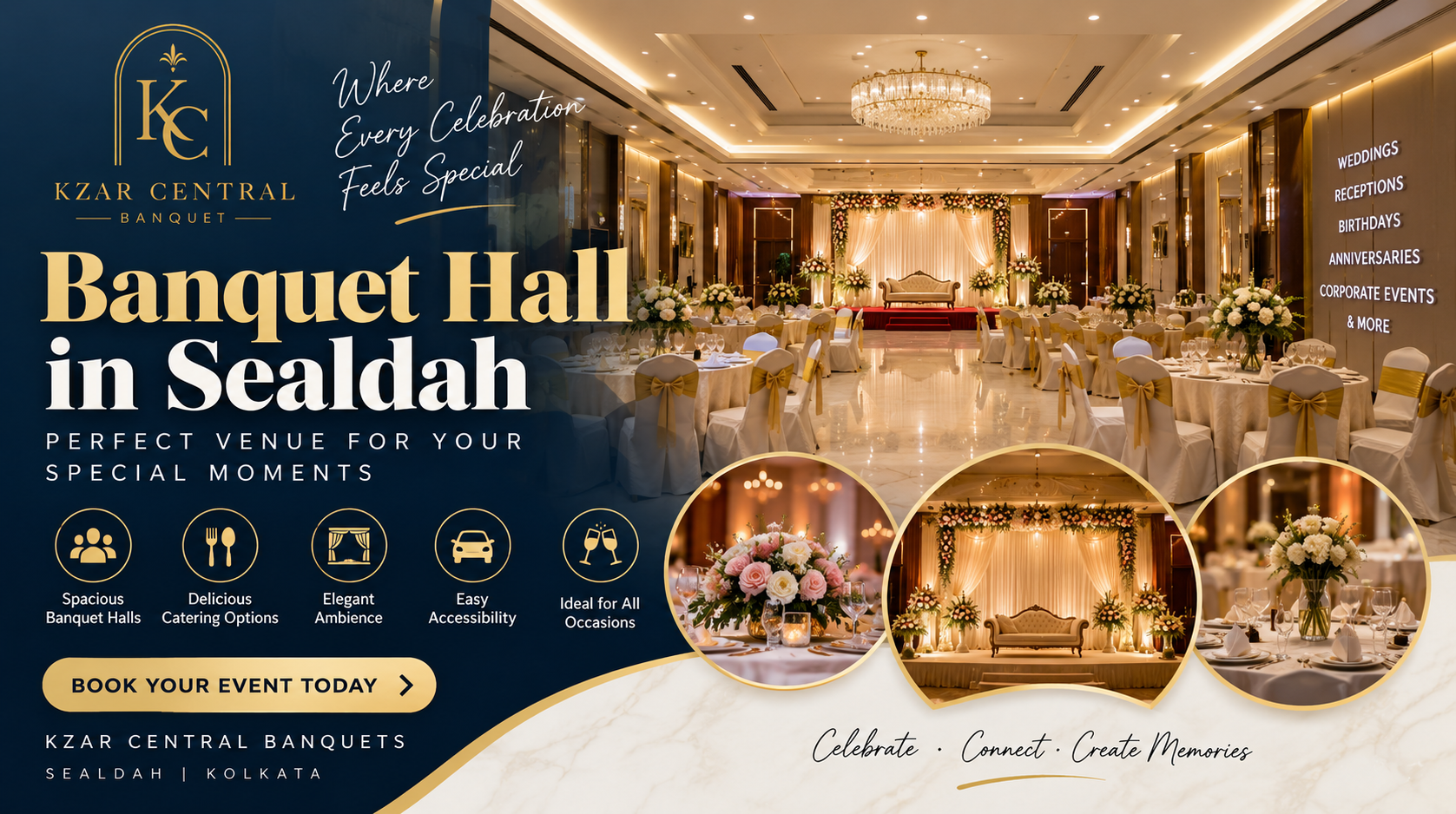 Banquet Hall in Sealdah: Guide to Choosing the Right Venue 2026